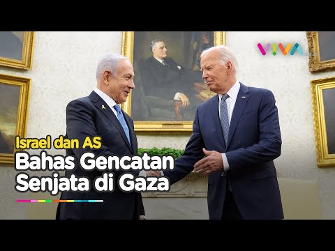 BIDEN dan NETANYAHU Bahas Gencatan Senjata Gaza di GEDUNG PUTIH