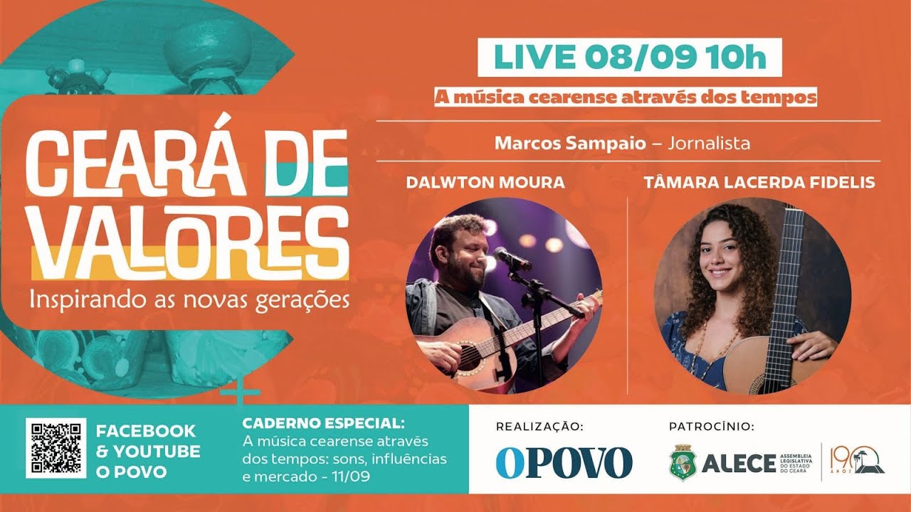 CEARÁ DE VALORES   A música cearense através dos tempos sons influências e mercado