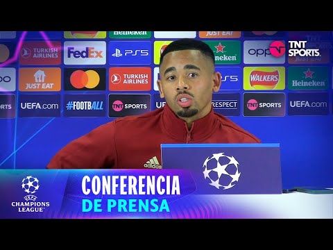 GABRIEL JESUS: SERÍA INCREÍBLE GANAR LA CHAMPIONS LEAGUE | CONFERENCIA | ARSENAL VS. BAYERN MÚNICH