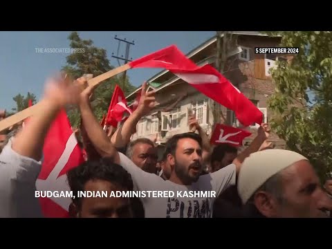 Large turnout expected for crucial local government election in Indian-controlled Kashmir