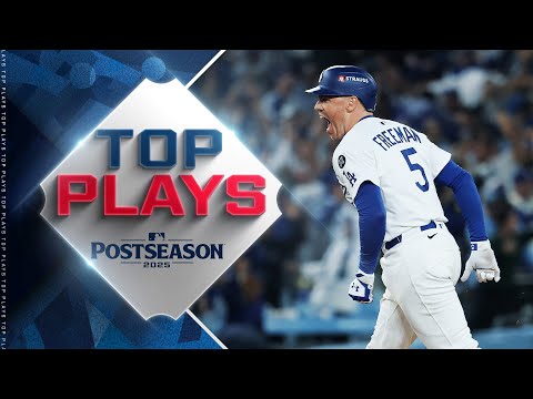 Top MLB Plays of 10/27/25 (Freddie Freeman walks it off in the 18th inning in World Series Game 3!)