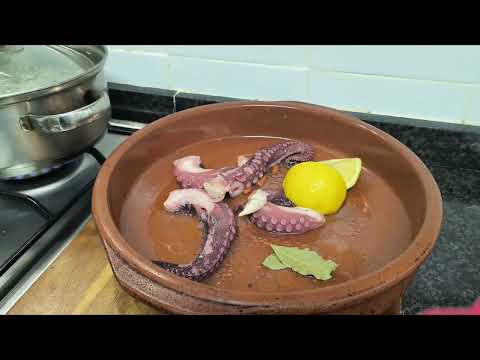 🔥 Pulpo al horno con toque picante 🔥