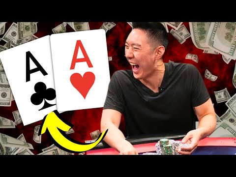 Getting MAX VALUE With POCKET ACES at Live Cash Game