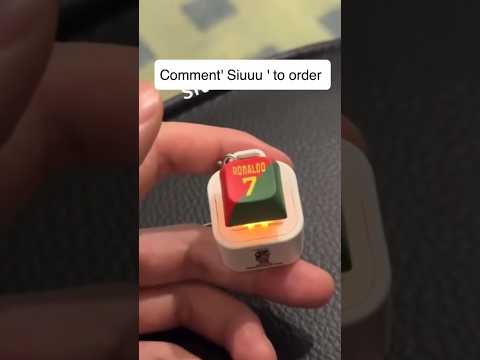 Ronaldo Fans NEED <strong>This</strong> SIUU Keychain! 😱🔥 <strong>Press</strong> It &amp; SIUU! #Shorts