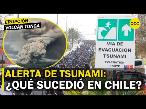 Erupción volcánica en Tonga: ¿Cómo afectó este fenómeno a Chile?