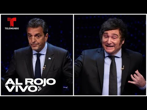 EN VIVO: Candidatos presidenciales en Argentina participan en un debate televisivo I Al Rojo Vivo