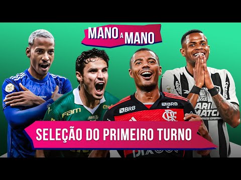 CRAVAMOS A SELEÇÃO DO PRIMEIRO TURNO DO BRASILEIRÃO BETANO 2024! | MANO A MANO