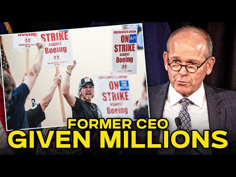 Boeing Workers Strike As Disastrous CEO Gets Golden Parachute