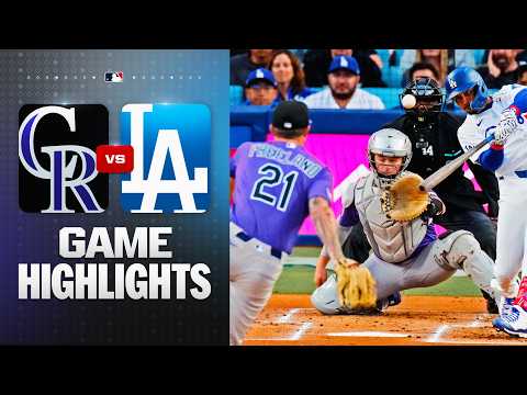 콜로라도 로키스 vs LA 다저스 경기 하이라이트 (5/26/26) | MLB 하이라이트