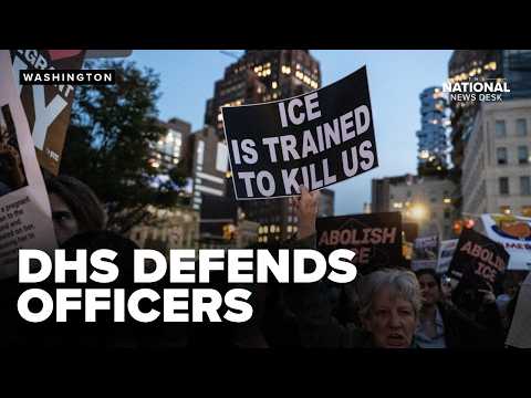 ILLEGAL ALIEN SHOT | DHS stand by officers in NYC confrontation