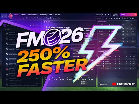 FM26 UI Speed Patch: ⚡ 250% FASTER Loading!