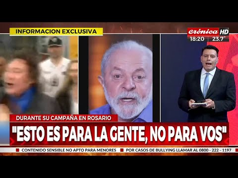 Lula le contestó a Milei y le habló al pueblo argentino