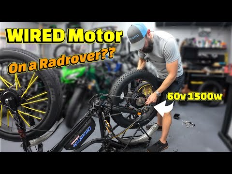 Will a 1500w WIRED Motor Fit on an Old Radrover?