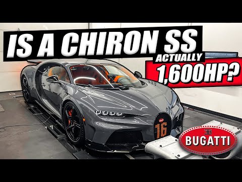 Bugatti Chiron SS Dyno Test: Exceeding Expectations with 1491 Horsepower