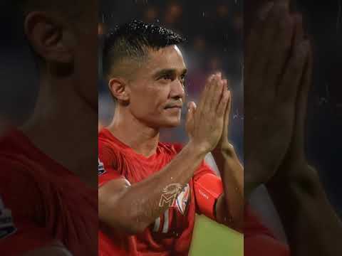 legend captain 😊😊#india #sunilchhetri #football #retirement @RUDRA_PARANGE-33