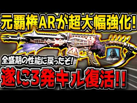 【CODM】元覇権ARが遂に全盛期の性能を取り戻した！3発キルが復活してる件について【CODモバイル】