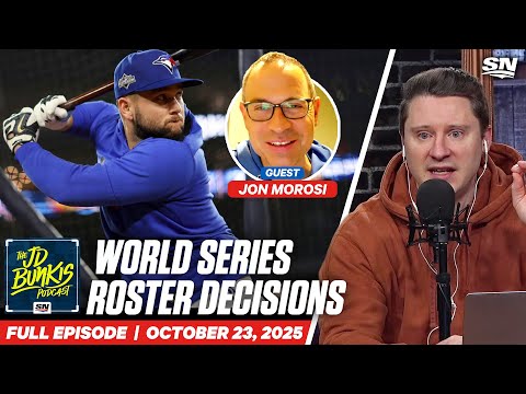 Blue Jays World Series Roster Decisions | JD Bunkis Podcast