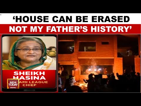 Bangladesh's Founding Father Sheikh Mujibur Rahman's: Hasina Reacts To Attack On Father's House
