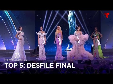 Miss Universo 73 TOP 5: Miss México, Miss Venezuela y más brillan en su Desfile Final