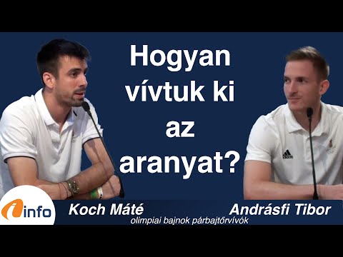 Hogyan vívtuk ki az aranyat? Titkok a pástról. Andrásfi Tibor és Koch Máté, Inforádió, Aréna