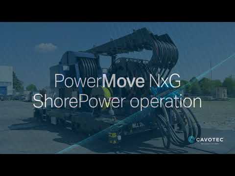 Cavotec PowerMove NxG shore power system