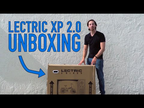 Unboxing and test riding Lectric XP 2.0 e-bike!