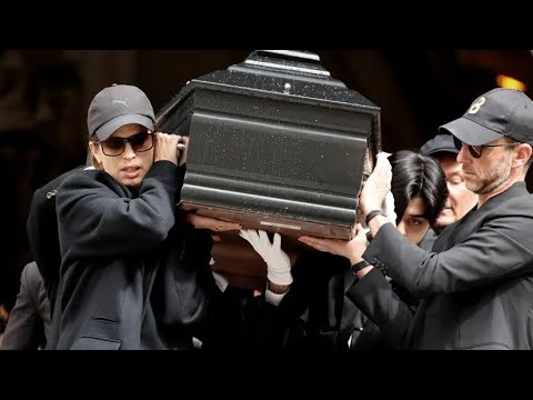 Obsèques Jean-Yves Le Fur : Maïwenn s’effondre en portant le cercueil de son ex mari