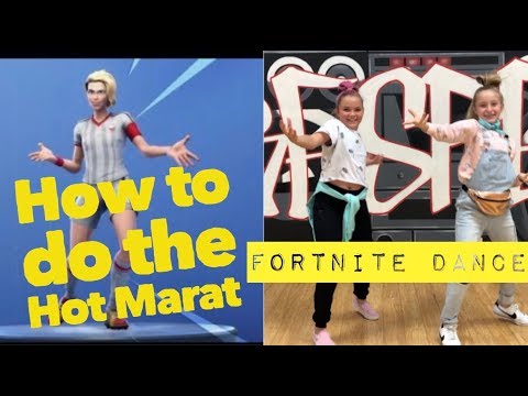 HOW TO DO "HOT MARAT DANCE EMOTE" DANCE TUTORIAL | FORTNITE DANCE TUTORIALS!