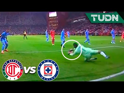 ¡CHUY! Toluca amenaza pero Corona ataja | Toluca 0-0 Cruz Azul | Copa por México 2022 | TUDN