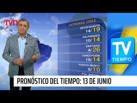 Pronóstico del tiempo: Domingo 13 de junio | TV Tiempo