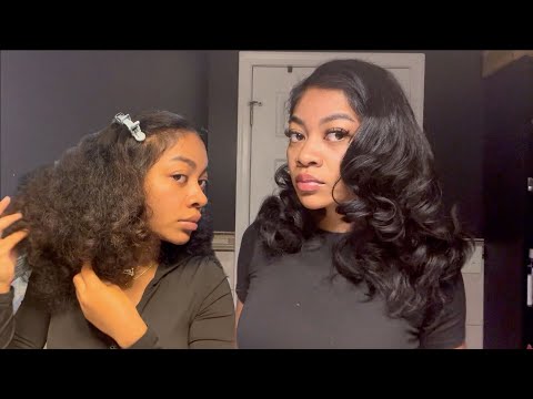 Trying Henna Dye on Curly Hair! No Chemicals.