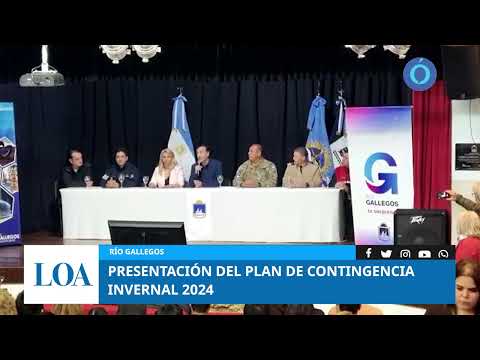 Municipio de Río Gallegos presentó el Plan Invernal 2024