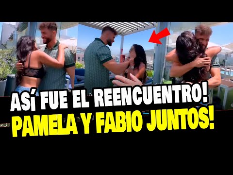 TIERRA BRAVA: FABIO AGOSTINI Y PAMELA DIAZ SE REENCONTRARON EN CHILE