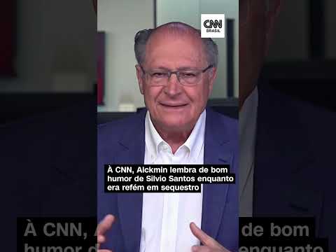 À CNN, Geraldo Alckmin lembra de bom humor de Silvio Santos em sequestro | CNN Brasil