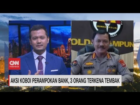 Aksi Koboi Perampokan Bank, 3 Orang Terkena Tembak