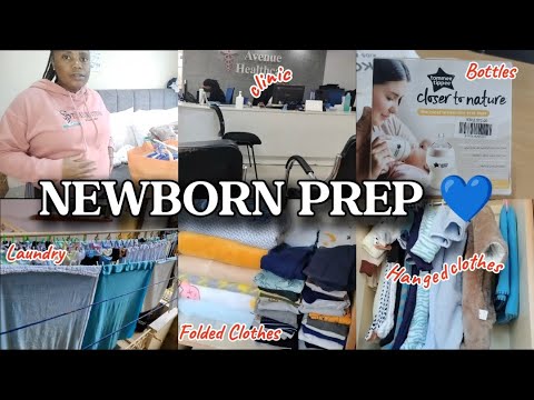 Preparing for Baby | Arranging Newborn Clothes
