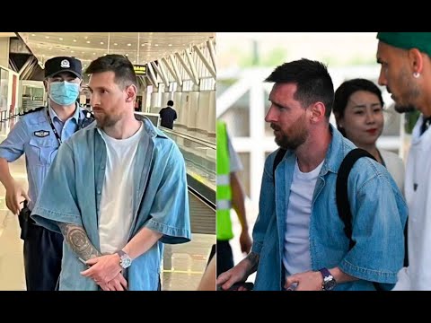 Lionel Messi es detenido en el aeropuerto de China