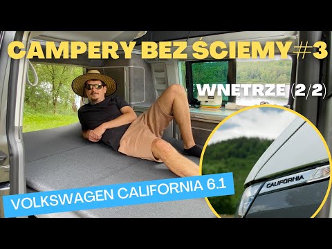 Campery bez Ściemy #3 - Volkswagen California 6.1 2.0 TDI 150 KM - WNĘTRZE (2/2)