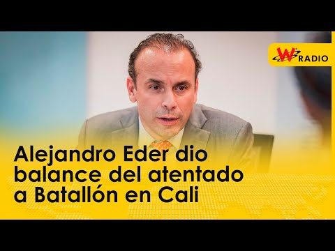 Alejandro Eder dio balance del atentado a Batallón en Cali: artefactos fueron desactivados