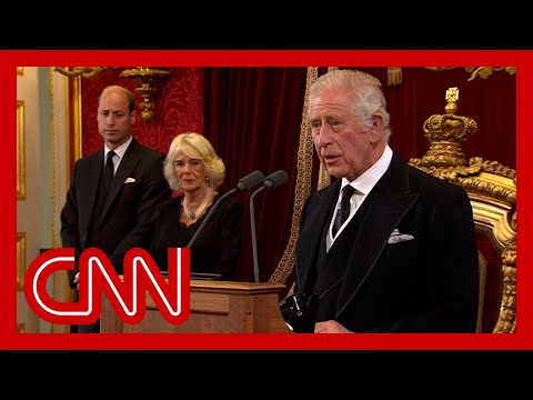 See moment King Charles III takes formal oath as King