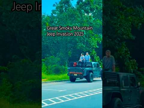 GSM Jeep Invasion 2025 #jeeplife #pigeonforge #smokymountains #gatlinburg #cabin #gsm