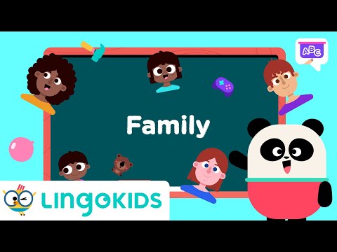 Learn About Family 👪👨‍👨‍👧👩‍👩‍👧👩‍👦👨‍👧| VOCABULARY FOR KIDS | Lingokids