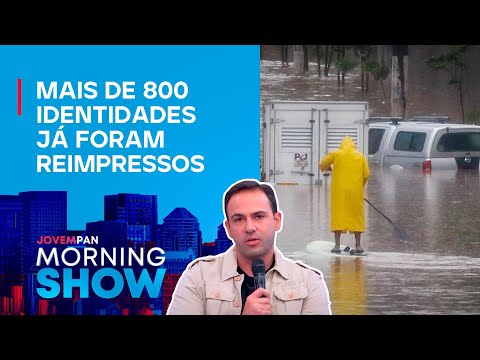 IGP-RS reimprime DOCUMENTOS após ENCHENTES no RS; ENTENDA com David de Tarso