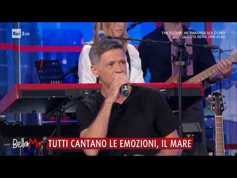 Marco Morandi canta "Il mare d'inverno" - BellaMa' 10/09/2024