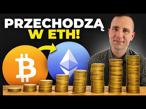 Ethereum Rośnie Gdy Bitcoin Spada – Czy To Już Altcoin Season?🔴 Wiadomości