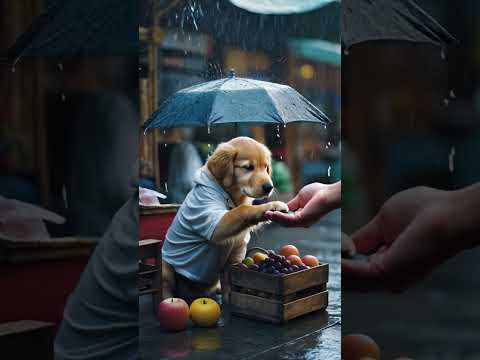 Poor dog 🐾💰 | A Lesson in Kindness and Life #adventure #wildlife #cat #cartoon