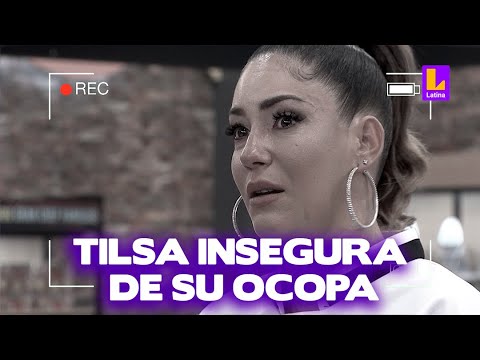 Tilsa Lozano llora desconsoladamente al creerse vencida con su preparación de ocopa | El Gran Chef