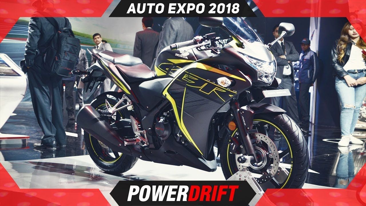 Honda CBR 250R @ Auto Expo 2018 : PowerDrift