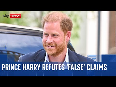 Prince Harry slams 'categorically false' claims about his meeting with King