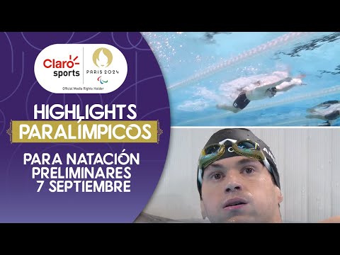 Paralímpicos #Paris2024 | Para natación, preliminares del 7 de septiembre | Highlights